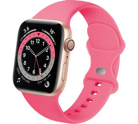 Strap-it Apple Watch Silicone Strap Classic (Pink)