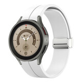 Strap-it Samsung Galaxy Watch 5 Pro Magnetic Sport Strap (White) Strap-it Samsung Galaxy Watch 5 Pro Magnetic Sport Strap (White)