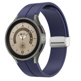 Strap-it Samsung Galaxy Watch 5 Pro Magnetic Sport Strap (Dark Blue) Strap-it Samsung Galaxy Watch 5 Pro Magnetic Sport Strap (Dark Blue)