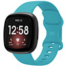 Strap-it Strap-it Fitbit Sense Silicone Strap Classic (Aqua) Strap-it Strap-it Fitbit Sense Silicone Strap Classic (Aqua)