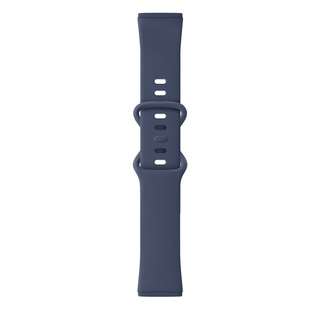 Strap-it Strap-it Fitbit Sense Silicone Strap Classic (Dark Blue)