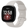 Strap-it Strap-it Fitbit Sense 2 Silicone Strap Classic (Off-White) Strap-it Strap-it Fitbit Sense 2 Silicone Strap Classic (Off-White)