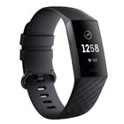 Strap-it Strap-it Fitbit Charge 3 Silicone Strap (Black)