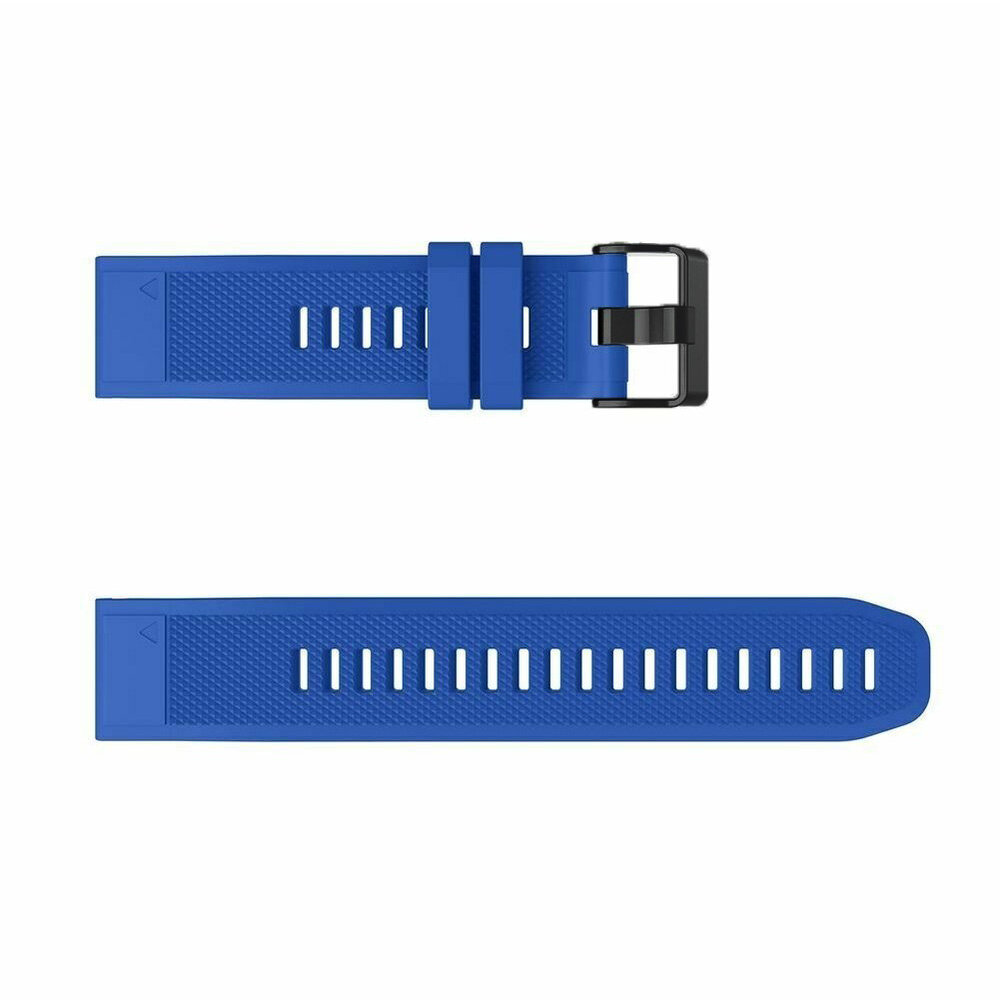 Strap-it Strap-it Garmin Fenix 7 Silicone Strap (Blue)