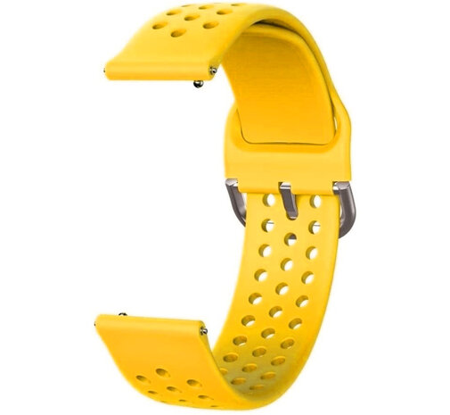 Strap-it Strap-it Samsung Galaxy Watch 3 41mm Breathable Strap (Yellow) Strap-it Strap-it Samsung Galaxy Watch 3 41mm Breathable Strap (Yellow)