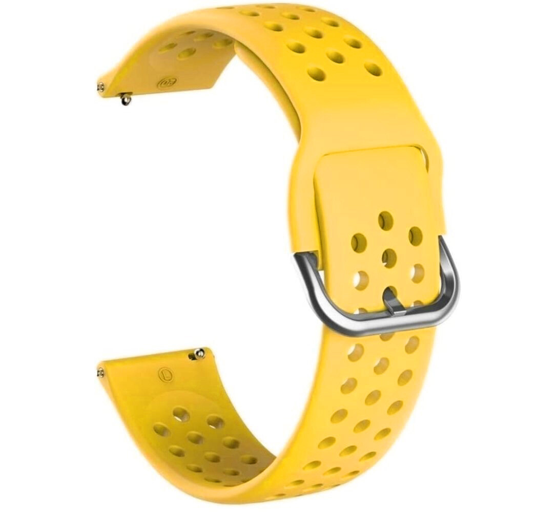 Strap-it Strap-it Samsung Galaxy Watch 3 41mm Breathable Strap (Yellow) Strap-it Strap-it Samsung Galaxy Watch 3 41mm Breathable Strap (Yellow)