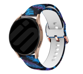 Strap-it Funky Feather Samsung Galaxy Watch 6 - 44mm Strap Strap-it Funky Feather Samsung Galaxy Watch 6 - 44mm Strap