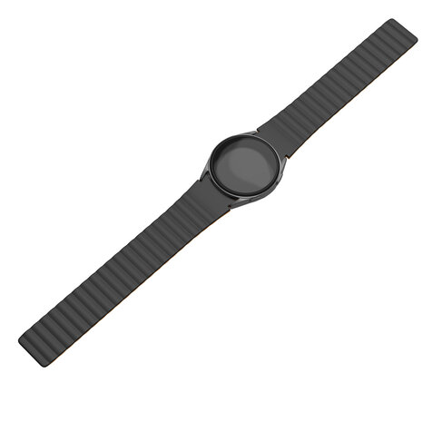 Strap-it Strap-it Samsung Galaxy Watch 6 - 40mm Magnetic Silicone Strap (Black/Orange) Strap-it Strap-it Samsung Galaxy Watch 6 - 40mm Magnetic Silicone Strap (Black/Orange)