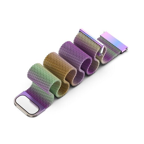 Strap-it Strap-it Samsung Galaxy Watch 6 - 44mm Milanese Strap (Rainbow) Strap-it Strap-it Samsung Galaxy Watch 6 - 44mm Milanese Strap (Rainbow)