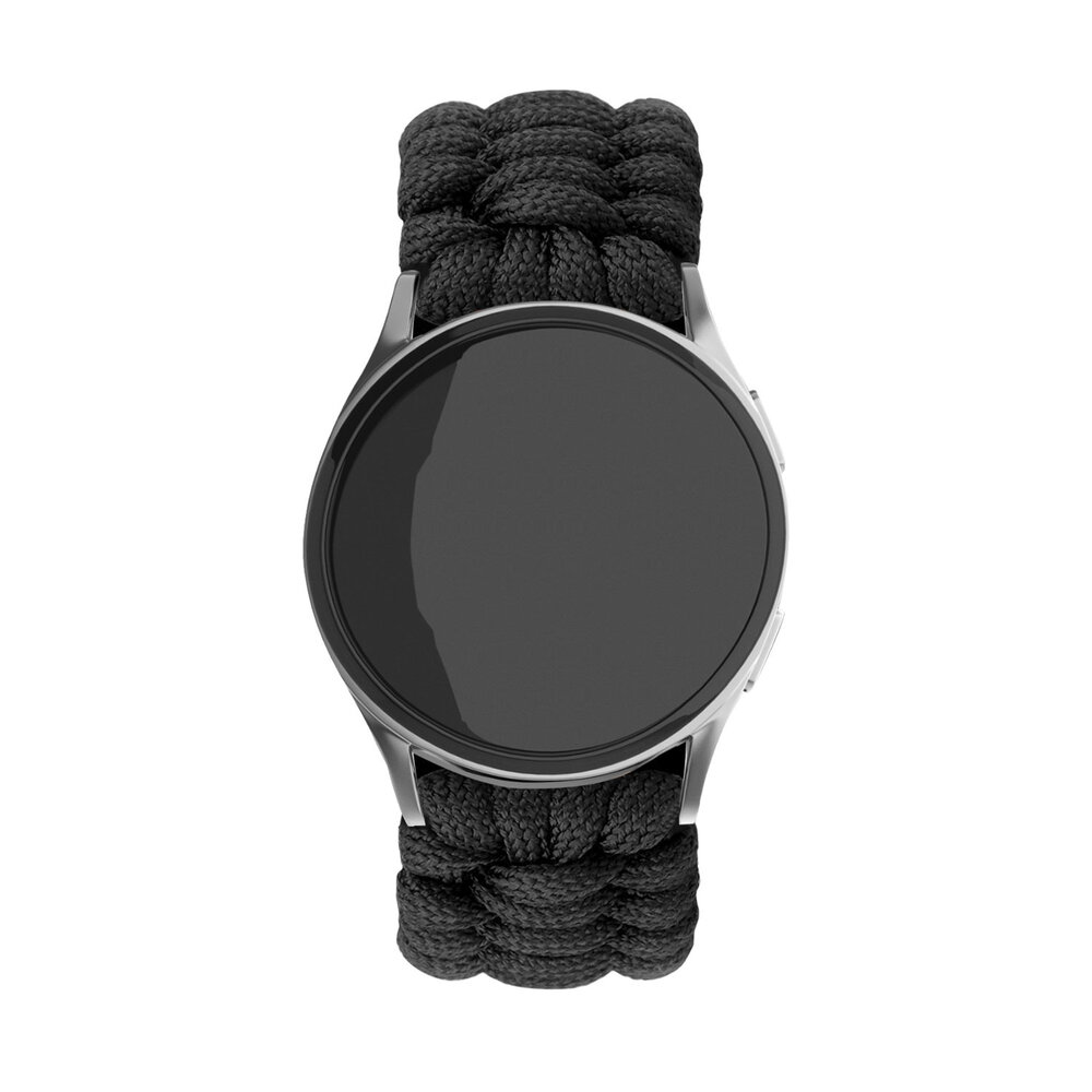 Strap-it Strap-it Samsung Galaxy Watch 6 - 44mm Nylon Rope Strap (Black) Strap-it Strap-it Samsung Galaxy Watch 6 - 44mm Nylon Rope Strap (Black)