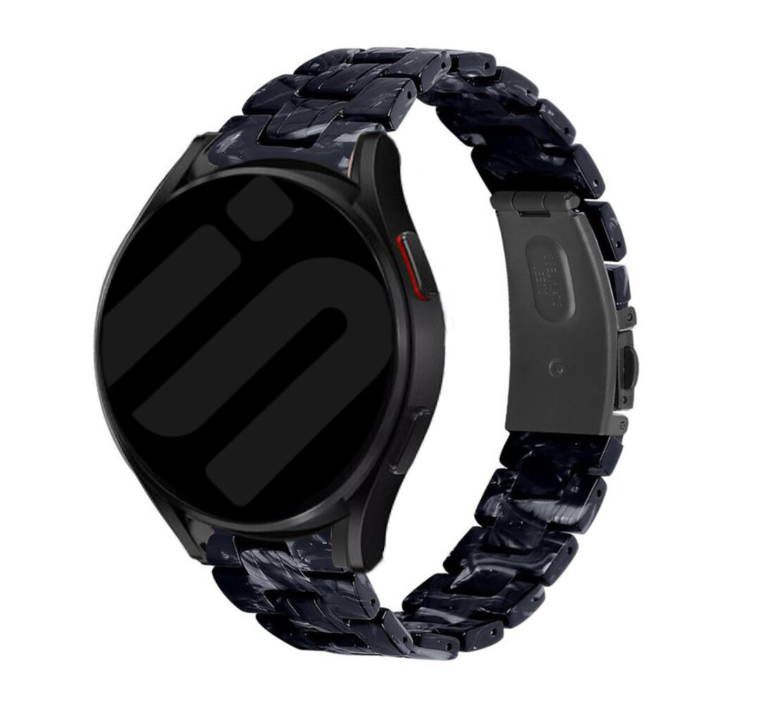 Strap-it Strap-it Samsung Galaxy Watch 6 - 44mm Resin Strap (Black/White) Strap-it Strap-it Samsung Galaxy Watch 6 - 44mm Resin Strap (Black/White)
