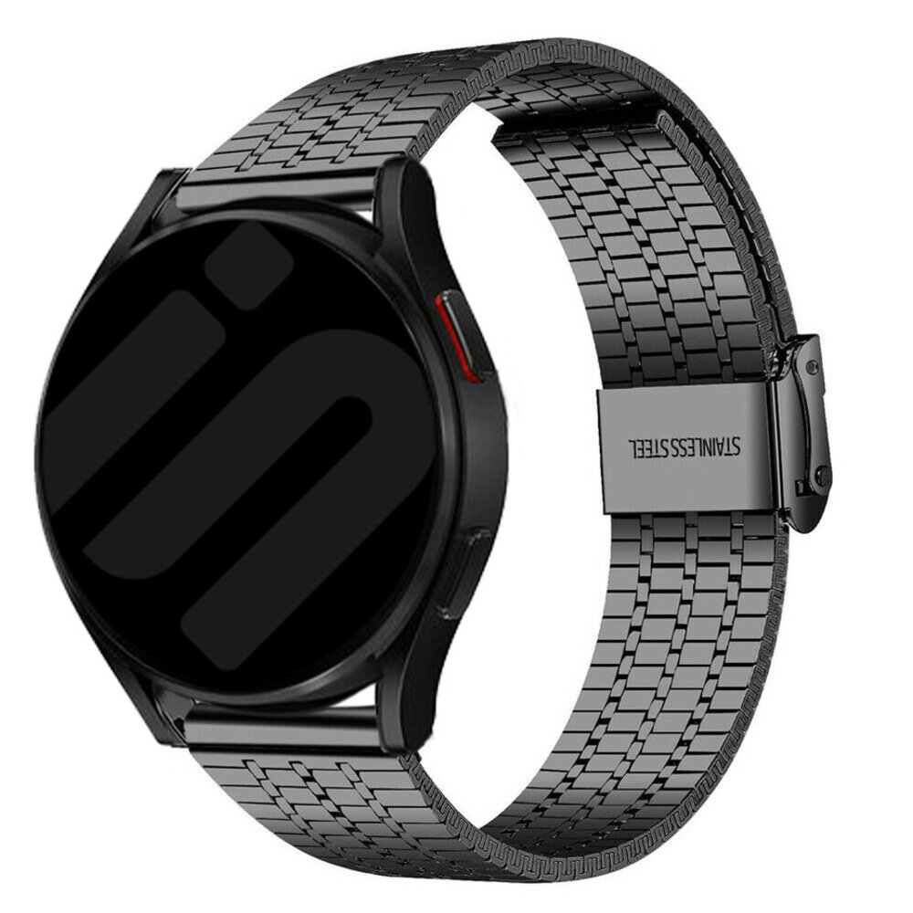 Strap-it Strap-it Samsung Galaxy Watch 6 - 44mm Fine Steel Strap (Black) Strap-it Strap-it Samsung Galaxy Watch 6 - 44mm Fine Steel Strap (Black)
