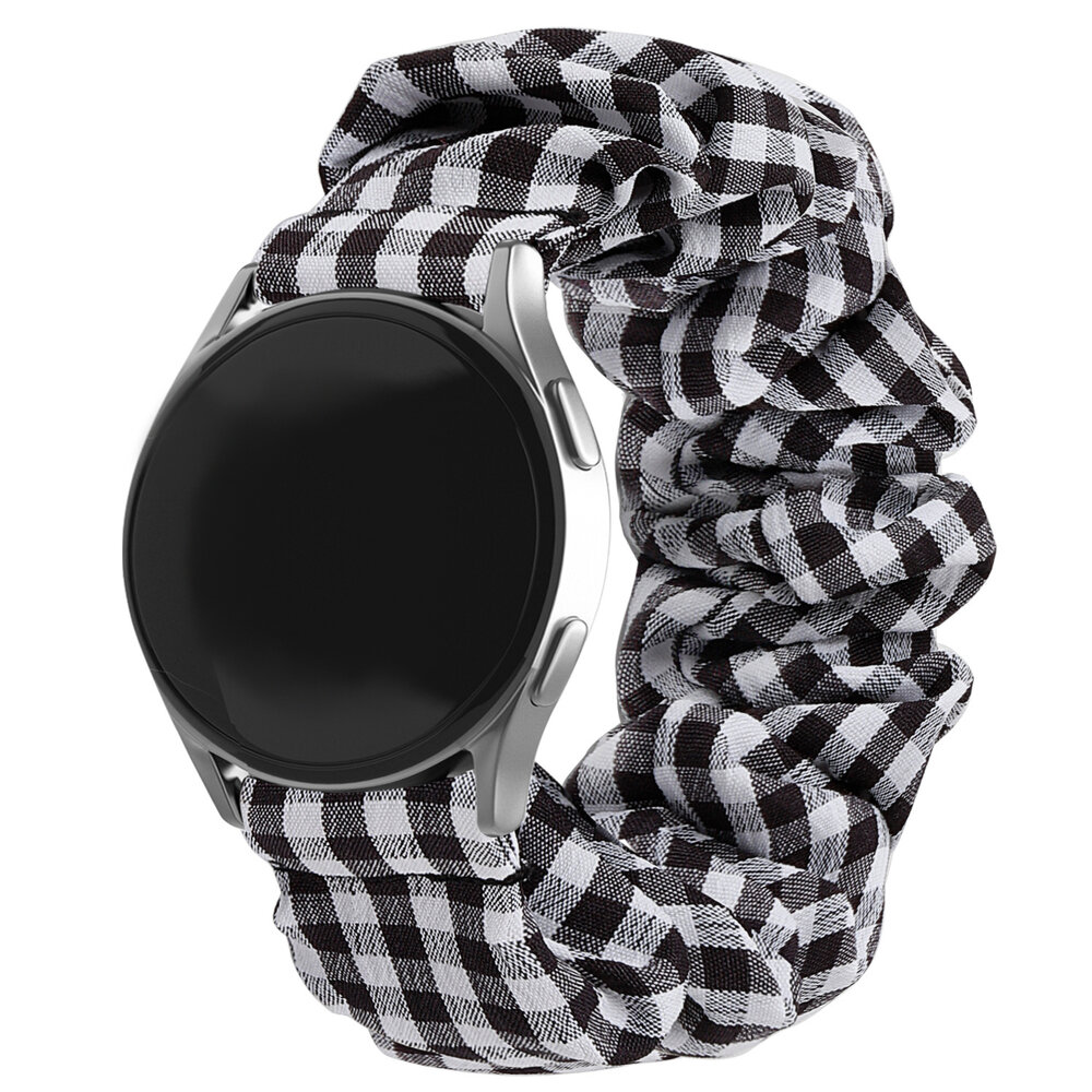 Strap-it Strap-it Samsung Galaxy Watch 6 - 44mm Scrunchie Strap (Checkered) Strap-it Strap-it Samsung Galaxy Watch 6 - 44mm Scrunchie Strap (Checkered)