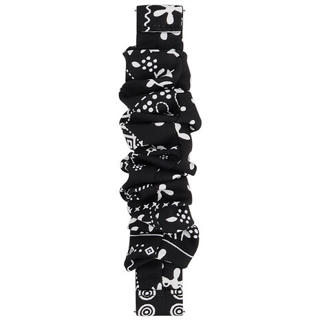 Strap-it Strap-it Samsung Galaxy Watch 6 - 44mm Scrunchie Strap (Black Mix) Strap-it Strap-it Samsung Galaxy Watch 6 - 44mm Scrunchie Strap (Black Mix)