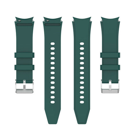 Strap-it Strap-it Samsung Galaxy Watch 6 - 44mm Silicone Strap Perfect Fit (Dark Green) Strap-it Strap-it Samsung Galaxy Watch 6 - 44mm Silicone Strap Perfect Fit (Dark Green)