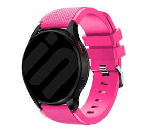 Strap-it Samsung Galaxy Watch 6 - 44mm Silicone Strap (Bright Pink)