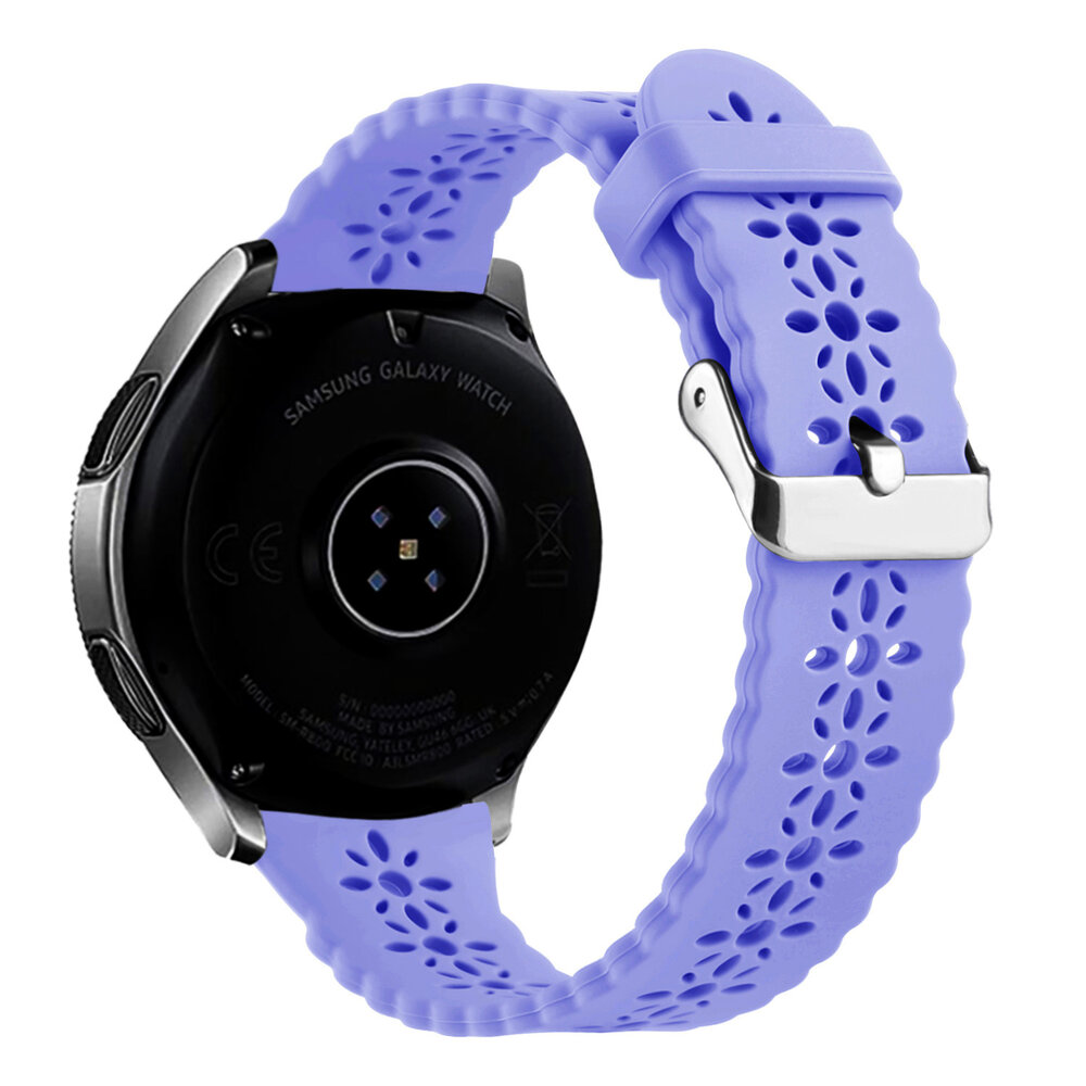 Strap-it Strap-it Samsung Galaxy Watch 6 - 44mm Patterned Silicone Strap (Lilac) Strap-it Strap-it Samsung Galaxy Watch 6 - 44mm Patterned Silicone Strap (Lilac)