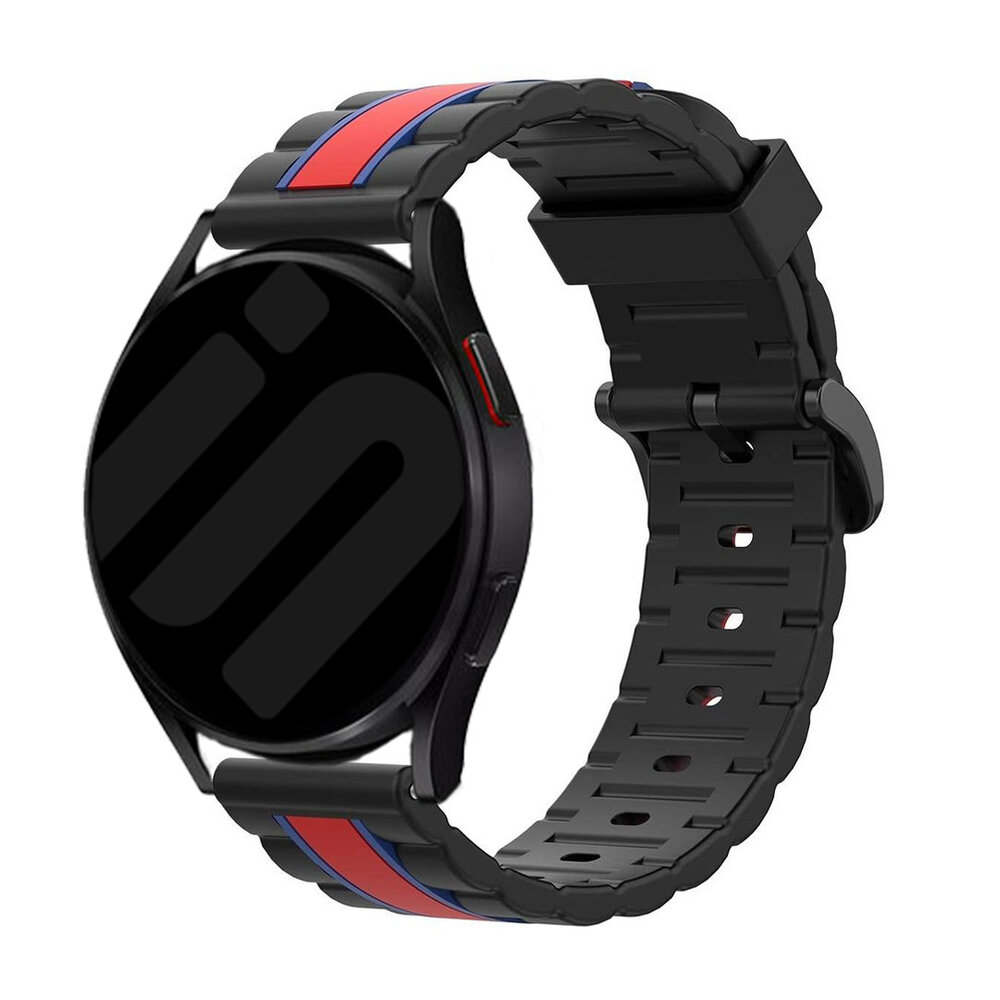 Strap-it Strap-it Samsung Galaxy Watch 6 - 44mm Special Edition Strap (Black/Red) Strap-it Strap-it Samsung Galaxy Watch 6 - 44mm Special Edition Strap (Black/Red)