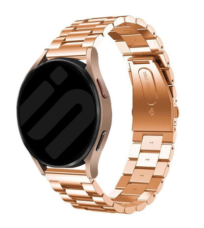 Strap-it Strap-it Samsung Galaxy Watch 6 - 44mm Steel Strap (Rose Gold) Strap-it Strap-it Samsung Galaxy Watch 6 - 44mm Steel Strap (Rose Gold)