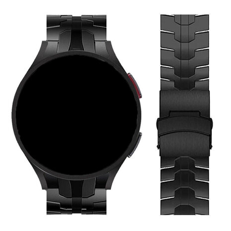 Strap-it Strap-it Samsung Galaxy Watch 6 - 44mm Steel Iron Strap (Black) Strap-it Strap-it Samsung Galaxy Watch 6 - 44mm Steel Iron Strap (Black)