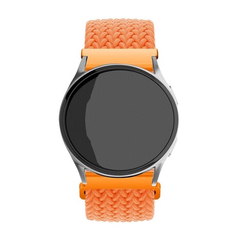 Strap-it Strap-it Samsung Galaxy Watch 6 - 44mm Braided Nylon Strap (Orange) Strap-it Strap-it Samsung Galaxy Watch 6 - 44mm Braided Nylon Strap (Orange)