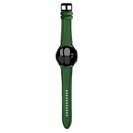 Strap-it Strap-it Samsung Galaxy Watch 6 Classic 43mm Hybrid Leather Strap (Green) Strap-it Strap-it Samsung Galaxy Watch 6 Classic 43mm Hybrid Leather Strap (Green)
