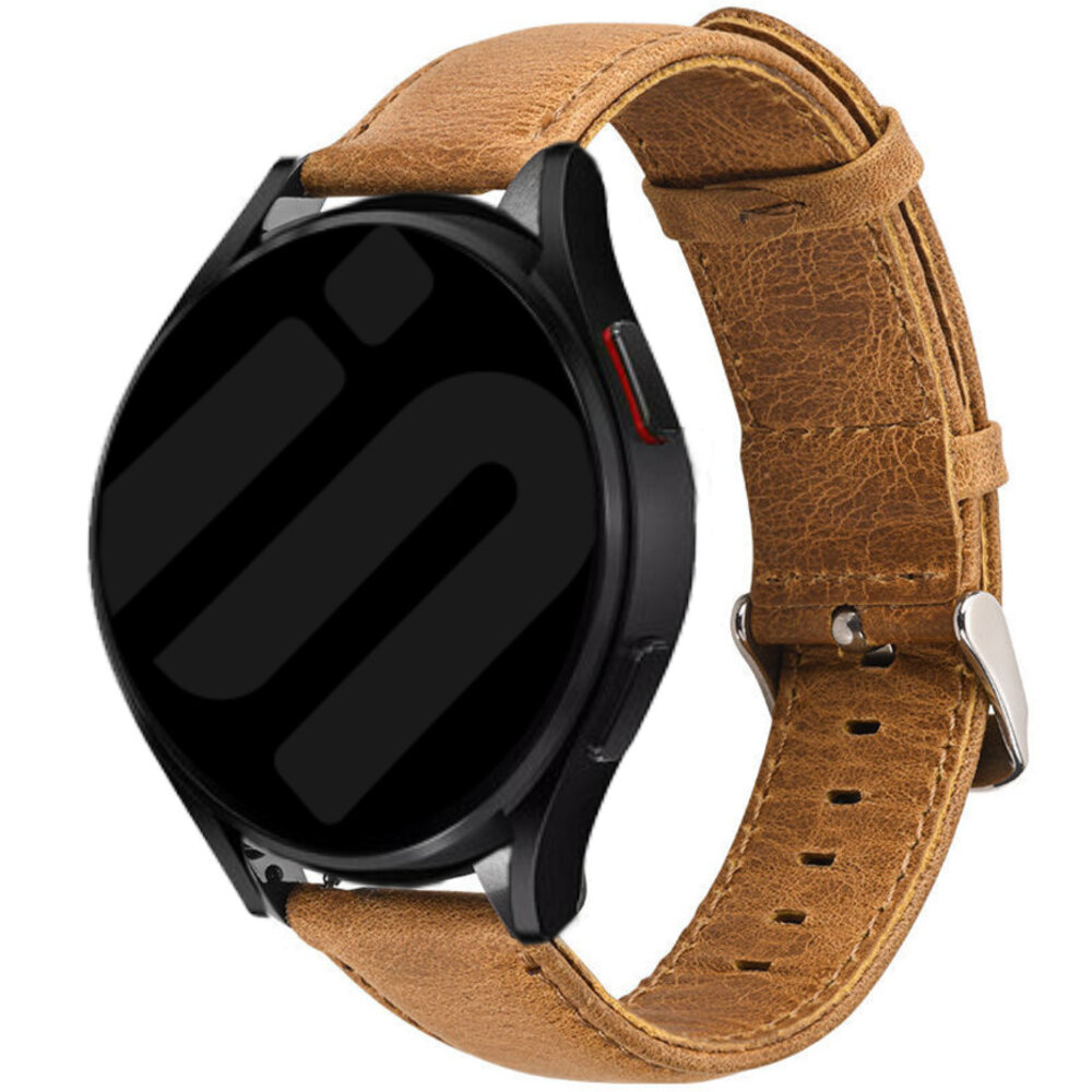 Strap-it Strap-it Samsung Galaxy Watch 6 Classic 43mm Leather Strap (Brown) Strap-it Strap-it Samsung Galaxy Watch 6 Classic 43mm Leather Strap (Brown)