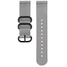 Strap-it Strap-it Samsung Galaxy Watch 6 Classic 43mm Nylon Strap with Buckle (Grey) Strap-it Strap-it Samsung Galaxy Watch 6 Classic 43mm Nylon Strap with Buckle (Grey)