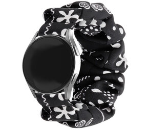 Strap-it Samsung Galaxy Watch 6 Classic 43mm Scrunchie Strap (Black Mix) Strap-it Samsung Galaxy Watch 6 Classic 43mm Scrunchie Strap (Black Mix)