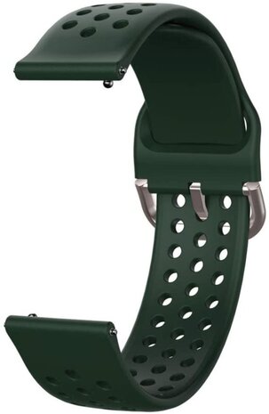 Strap-it Strap-it Samsung Galaxy Watch 6 Classic 43mm Breathable Silicone Strap (Army Green) Strap-it Strap-it Samsung Galaxy Watch 6 Classic 43mm Breathable Silicone Strap (Army Green)