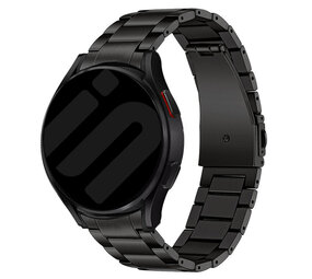 Strap it Strap it Samsung Galaxy Watch 6 Classic 43mm Titanium Strap Black