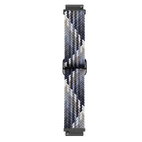 Strap-it Strap-it Samsung Galaxy Watch 6 Classic 43mm Braided Nylon Strap (Black/White) Strap-it Strap-it Samsung Galaxy Watch 6 Classic 43mm Braided Nylon Strap (Black/White)