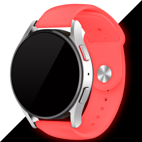 Strap-it Strap-it Samsung Galaxy Watch 6 Classic 47mm Glow in the Dark Strap (Red) Strap-it Strap-it Samsung Galaxy Watch 6 Classic 47mm Glow in the Dark Strap (Red)