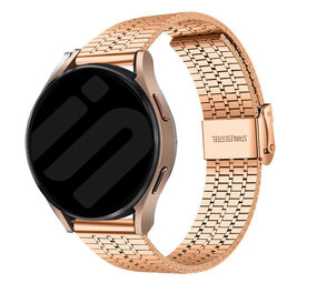 Strap-it Samsung Galaxy Watch 6 Classic 47mm Fine Steel Strap (Rose Gold) Strap-it Samsung Galaxy Watch 6 Classic 47mm Fine Steel Strap (Rose Gold)