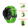 Strap-it Strap-it Garmin Fenix 5 (Plus)/6 (Pro) Silicone Strap (Green) Strap-it Strap-it Garmin Fenix 5 (Plus)/6 (Pro) Silicone Strap (Green)