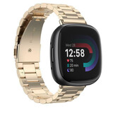 Strap-it Fitbit Versa 4 Steel Strap (Champagne Gold) Strap-it Fitbit Versa 4 Steel Strap (Champagne Gold)