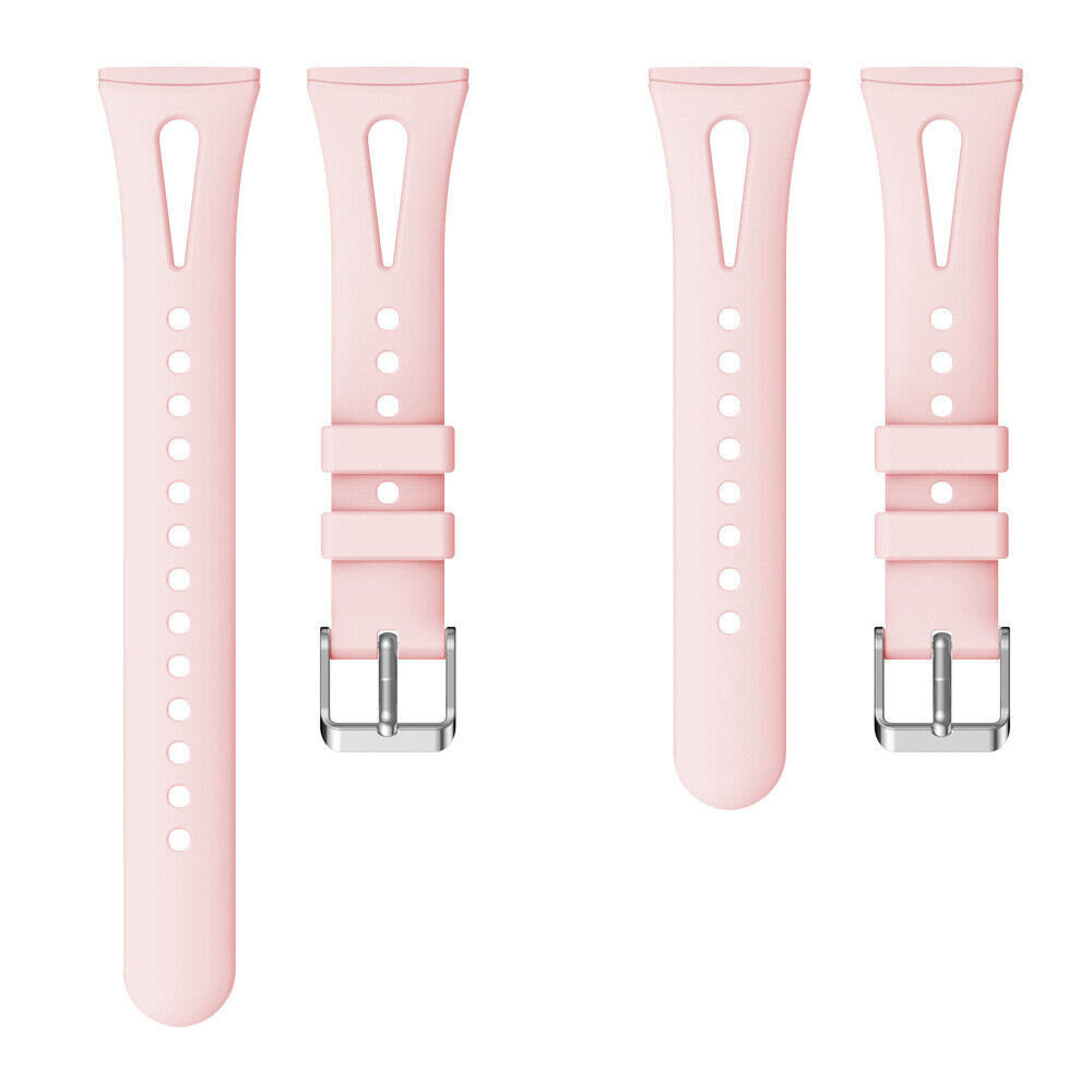 Strap-it Strap-it Fitbit Sense 2 Premium Silicone Strap (Pink)