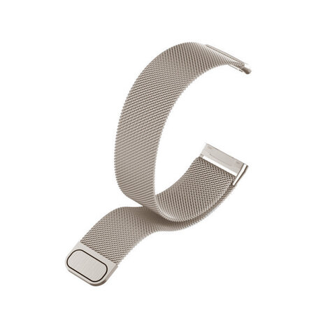 Strap-it Strap-it Fitbit Sense 2 Milanese Strap (Starlight) Strap-it Strap-it Fitbit Sense 2 Milanese Strap (Starlight)