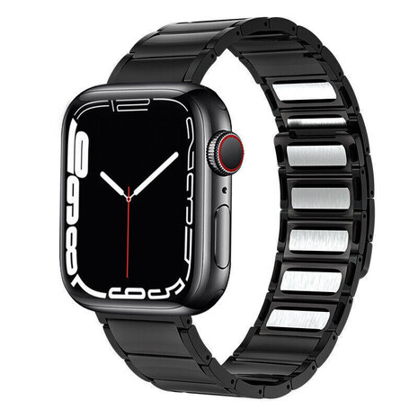 Strap-it Strap-it Apple Watch Magnetic Steel Strap (Black) Strap-it Strap-it Apple Watch Magnetic Steel Strap (Black)