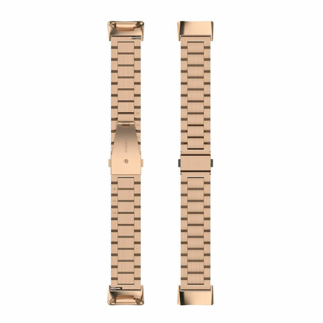 Strap-it Strap-it Fitbit Charge 6 Steel Strap (Rose Gold) Strap-it Strap-it Fitbit Charge 6 Steel Strap (Rose Gold)