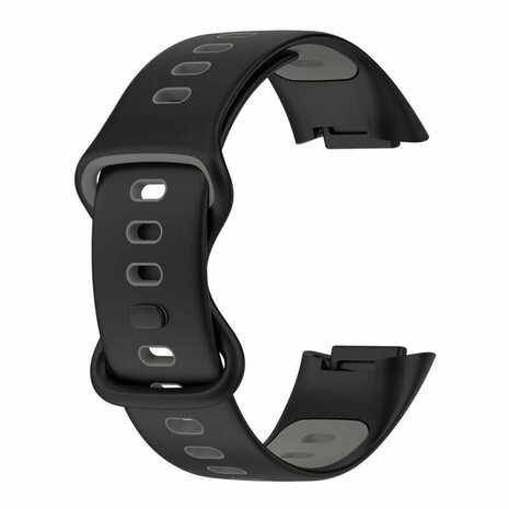 Strap-it Strap-it Fitbit Charge 6 Sport Strap (Black/Grey) Strap-it Strap-it Fitbit Charge 6 Sport Strap (Black/Grey)