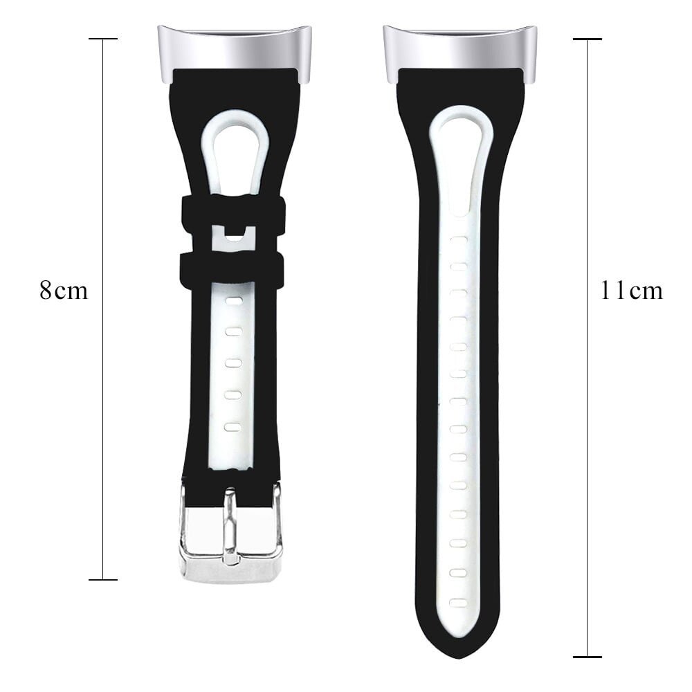 Strap-it Strap-it Fitbit Charge 6 Sport Strap with Buckle (Black/White) Strap-it Strap-it Fitbit Charge 6 Sport Strap with Buckle (Black/White)