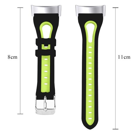 Strap-it Strap-it Fitbit Charge 6 Sport Strap with Buckle (Black/Yellow) Strap-it Strap-it Fitbit Charge 6 Sport Strap with Buckle (Black/Yellow)