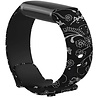 Strap-it Strap-it Black Floral Fitbit Charge 6 Strap Strap-it Strap-it Black Floral Fitbit Charge 6 Strap