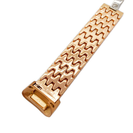 Strap-it Strap-it Fitbit Charge 6 Steel Strap Dragon (Rose Gold) Strap-it Strap-it Fitbit Charge 6 Steel Strap Dragon (Rose Gold)