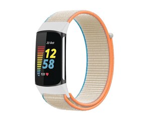 Strap-it Fitbit Charge 6 Nylon Strap (Beige) Strap-it Fitbit Charge 6 Nylon Strap (Beige)