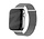 Bandz Apple Watch Milanese Loop Strap (Silver)