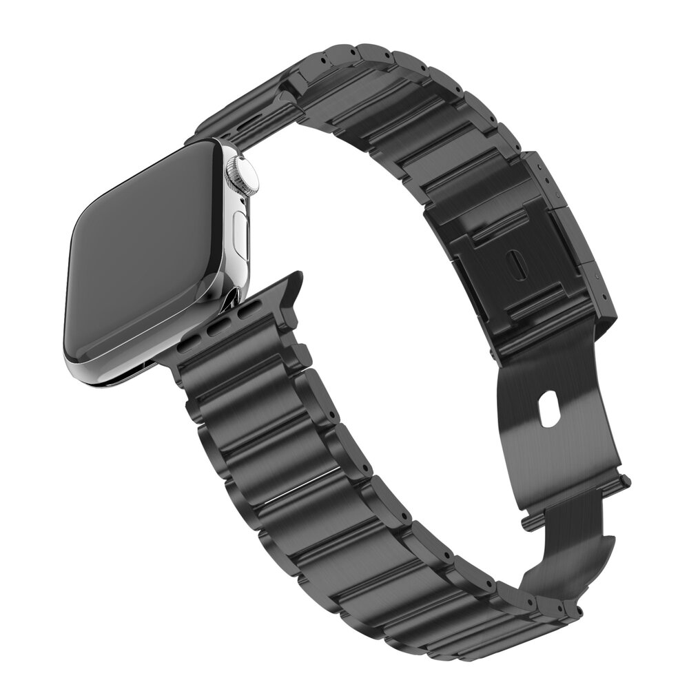 Bandz Bandz Apple Watch Titanium Strap 'Classic' (Black) Bandz Bandz Apple Watch Titanium Strap 'Classic' (Black)