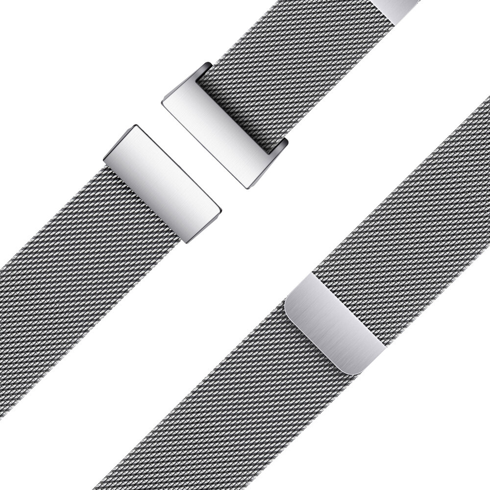 Bandz Bandz Fitbit Charge 4 Milanese Loop Strap (Silver) Bandz Bandz Fitbit Charge 4 Milanese Loop Strap (Silver)