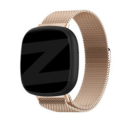 Bandz Bandz Fitbit Sense Milanese Loop Strap (Rose Gold) Bandz Bandz Fitbit Sense Milanese Loop Strap (Rose Gold)